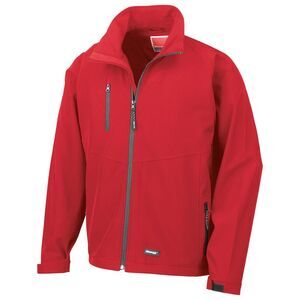 Result Mens Soft Shell Jacket / Red